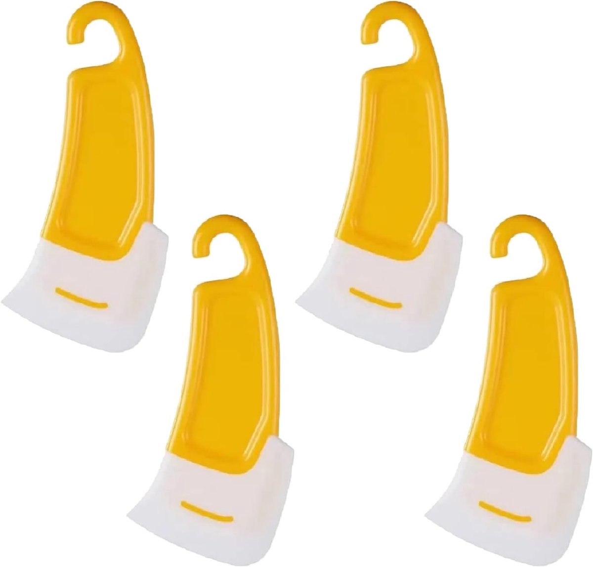 Pan Schraper Siliconen Reinigingsspatel Pot Reinigingsgereedschap Duurzaam Hittebestendige Schraper Duurzame en Praktische Handheld Pan Cleaners Siliconen Spatel voor Keuken Koken Mixen