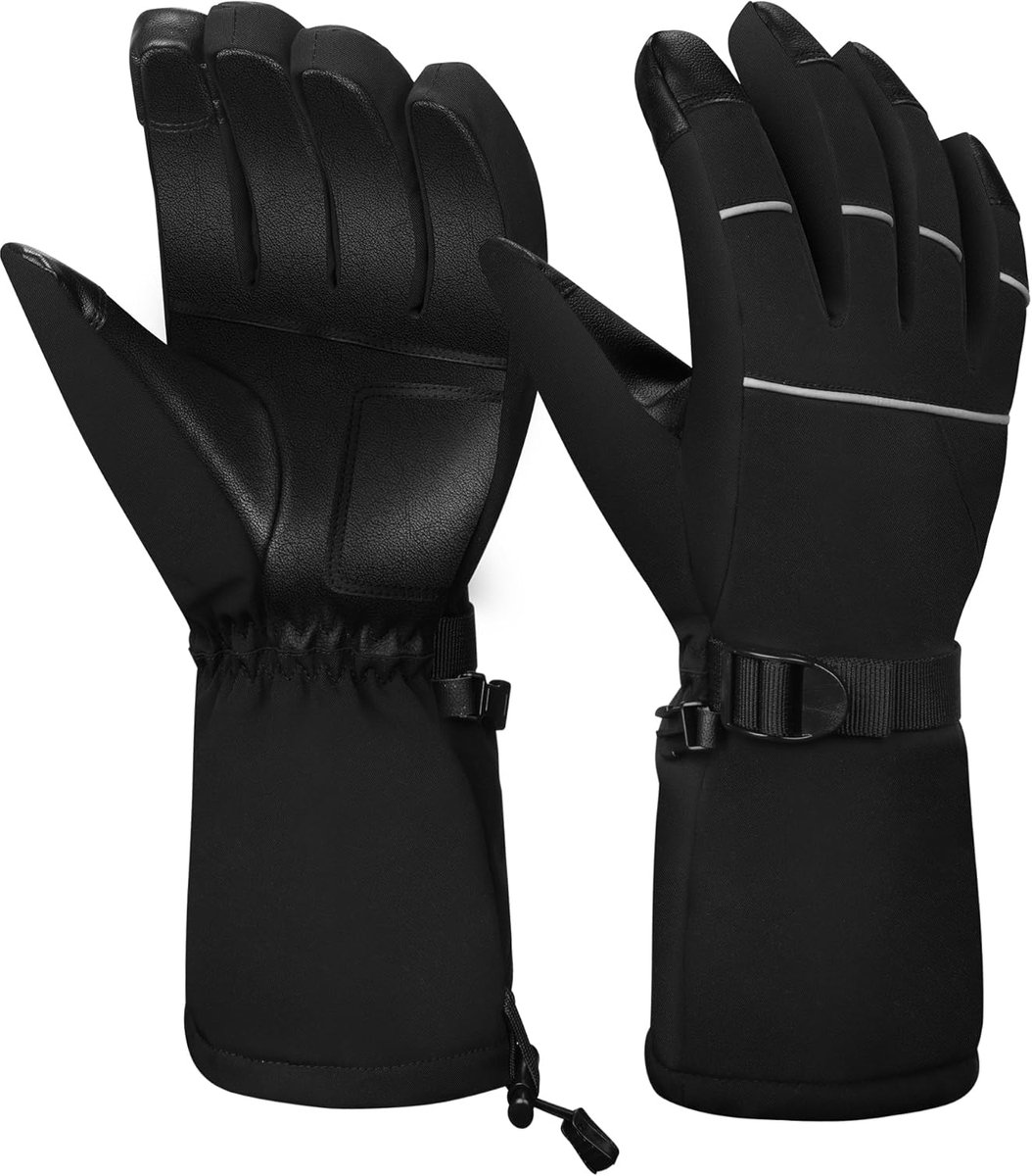 Handschoenen, winterhandschoenen, winddicht, waterdicht, touchscreen, thermische handschoenen voor heren en dames, volwassenen, voor fietsen, hardlopen, klimmen, wandelen, outdoorsport
