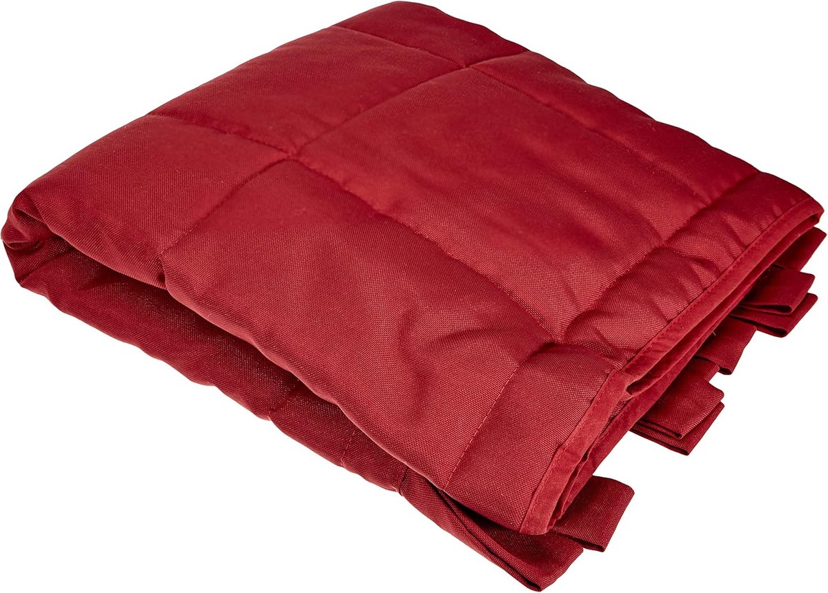 0509/69/807/160 Monaco hoofdeinde, gewatteerd, polyester/katoen, 85 x 160 cm, rood