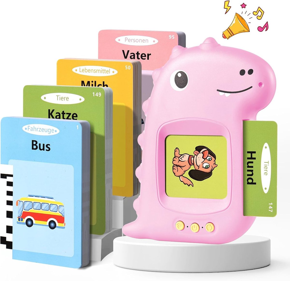 Flash Cards voor Peuter Speelgoed voor 2 3 4 5 6 Jaar Oude Baby Meisjes Voorschoolse Leerbronnen Zintuiglijk Speelgoed voor Autisme Educatief Montessori Speelgoed met 224 Woorden Interactieve