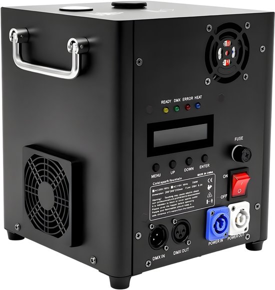Professionele Pyro Spark Machine - Instelbare spuithoogte - Draagbaar ...
