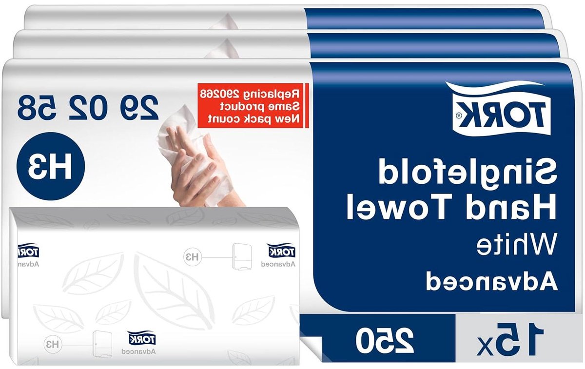 Papieren handdoeken - Z-vouw doeken - Hygiënisch handen drogen - Scheurbestendig en absorberend - 3750 vellen - Wit