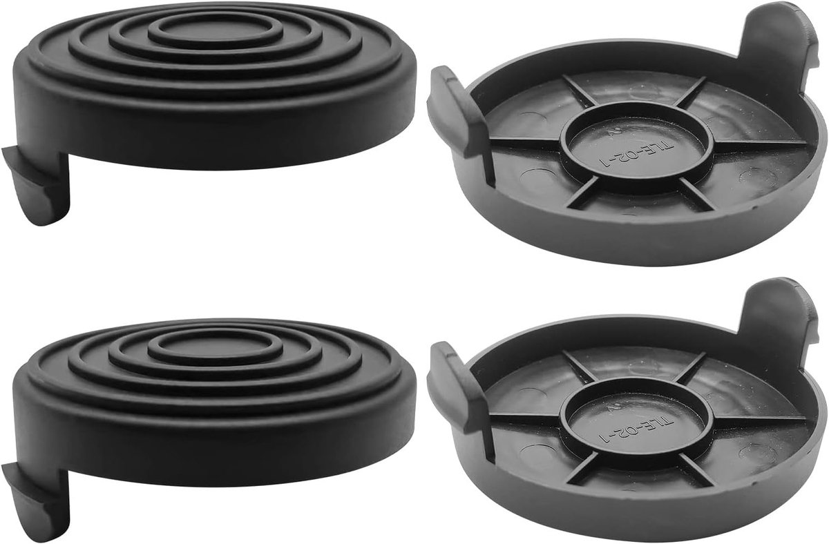 4 stks Trimmer Spoel Cover, Vervanging Spoel Cover Caps voor Ein-hell GC-ET 4530 Grastrimmer, Grastrimmer Spoel Cover