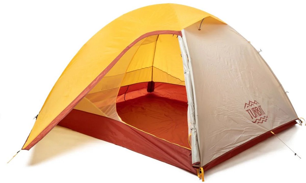 Turbat Borzhava 3 Yellow - lichtgewicht tent - 3 persoons - Geel