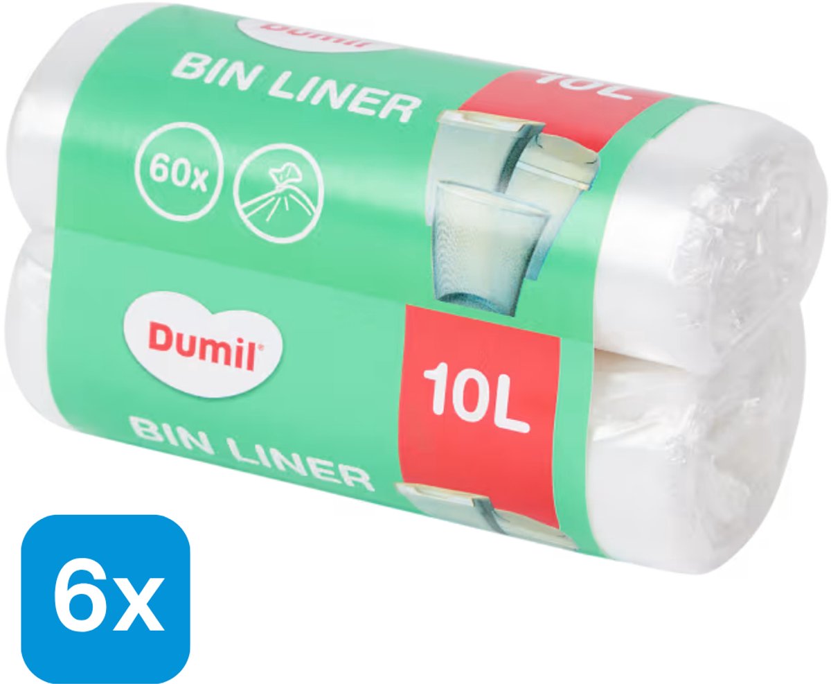 Dumil Pedaalemmerzakje - 10 liter - 60 stuks