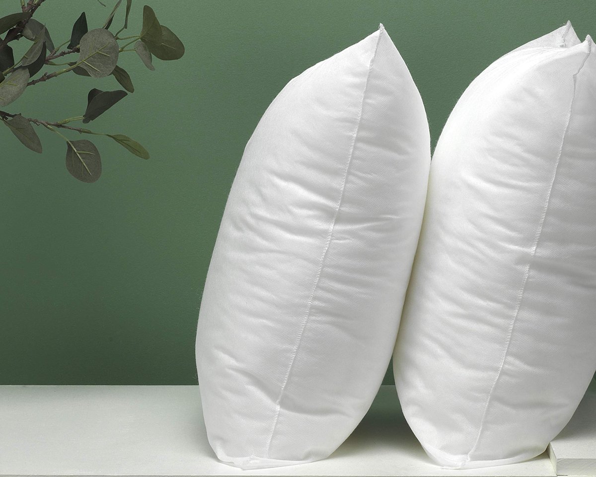 SnelShoppen - Kussenvulling Set van 2 stuks, Hypoallergene Gesiliconiseerde Holle Vezels, Groot Volume, 45 x 45 cm voor Bank, Tuin, Feest en Kinderen