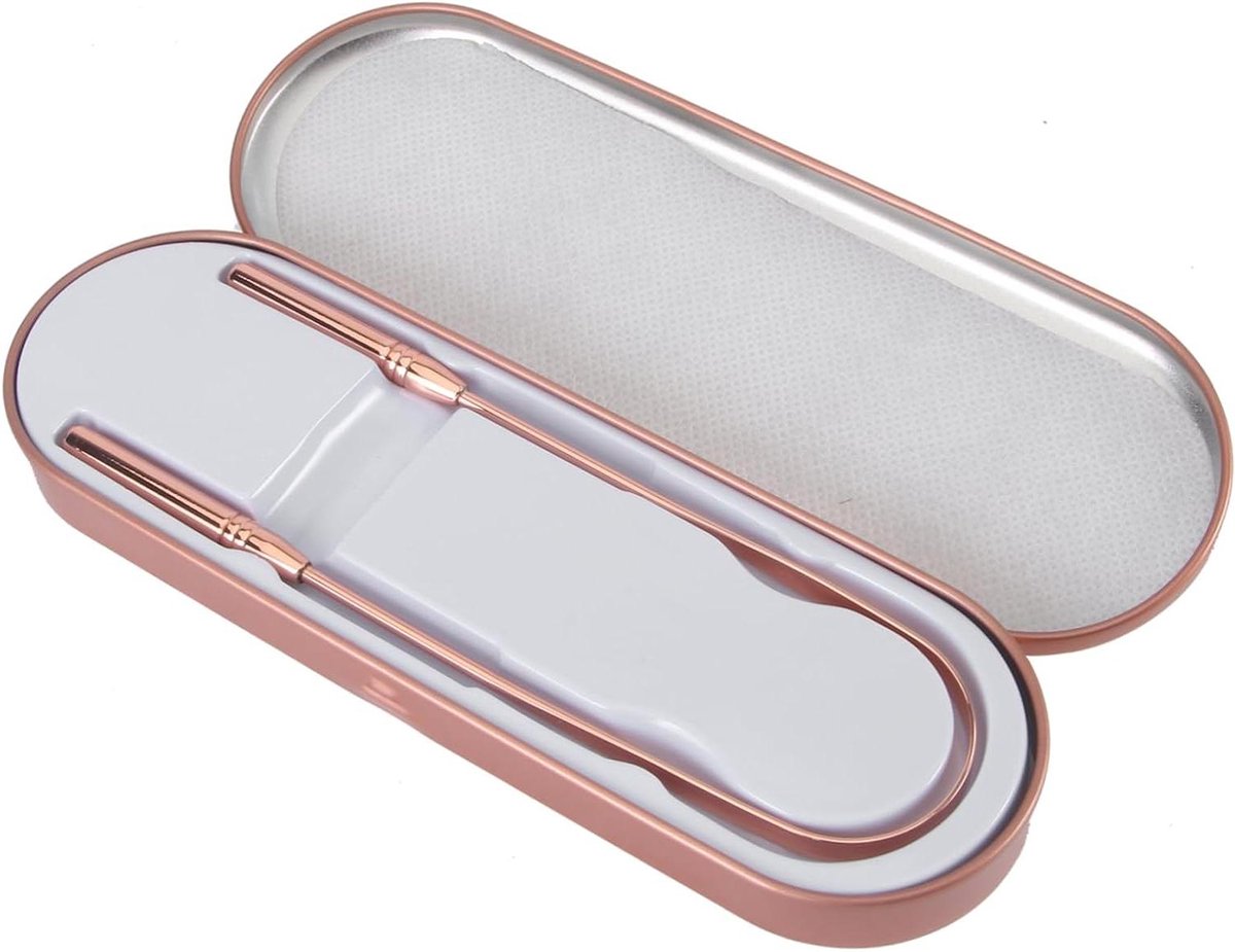 Tong Schraper - Mondreiniger Tongborstel - Frisse Adem - Effectieve Reiniging - 15 x 5.5 x 1.5 cm - Zoals getoond