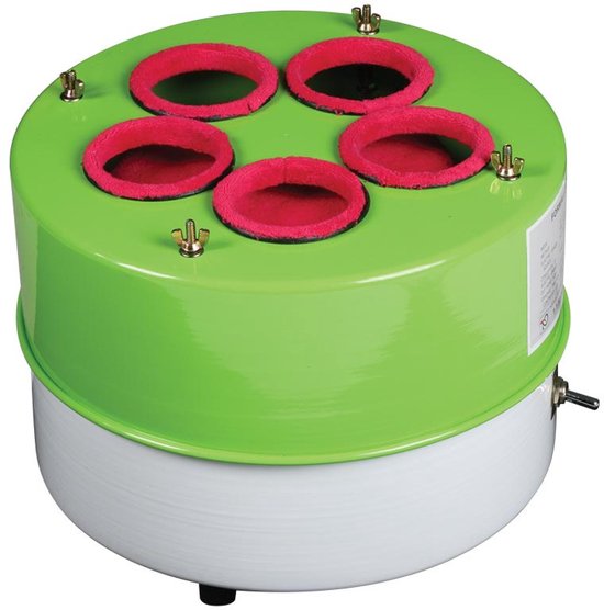5 Gats Balpoetsmachine voor 5 CARAMBOLE of Poolballen