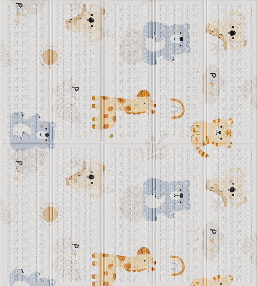 Liefjes & Co Speelmat Baby - Speelkleed Baby 180x200x1,5 cm – XPE Foam Speelkleed – Dubbelzijdige - Opvouwbaar — afbeelding 12