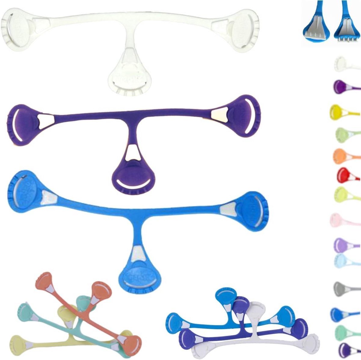 Luierklem - Doek Luier Sluiting - Babyverzorging - Eenvoudig en veilig - 13 cm - Kleurrijk
