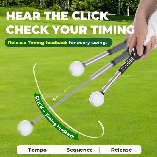 Golf swing trainer - 5-in-1 - gripcorrectie - rechtshandig van GOLF — afbeelding 5