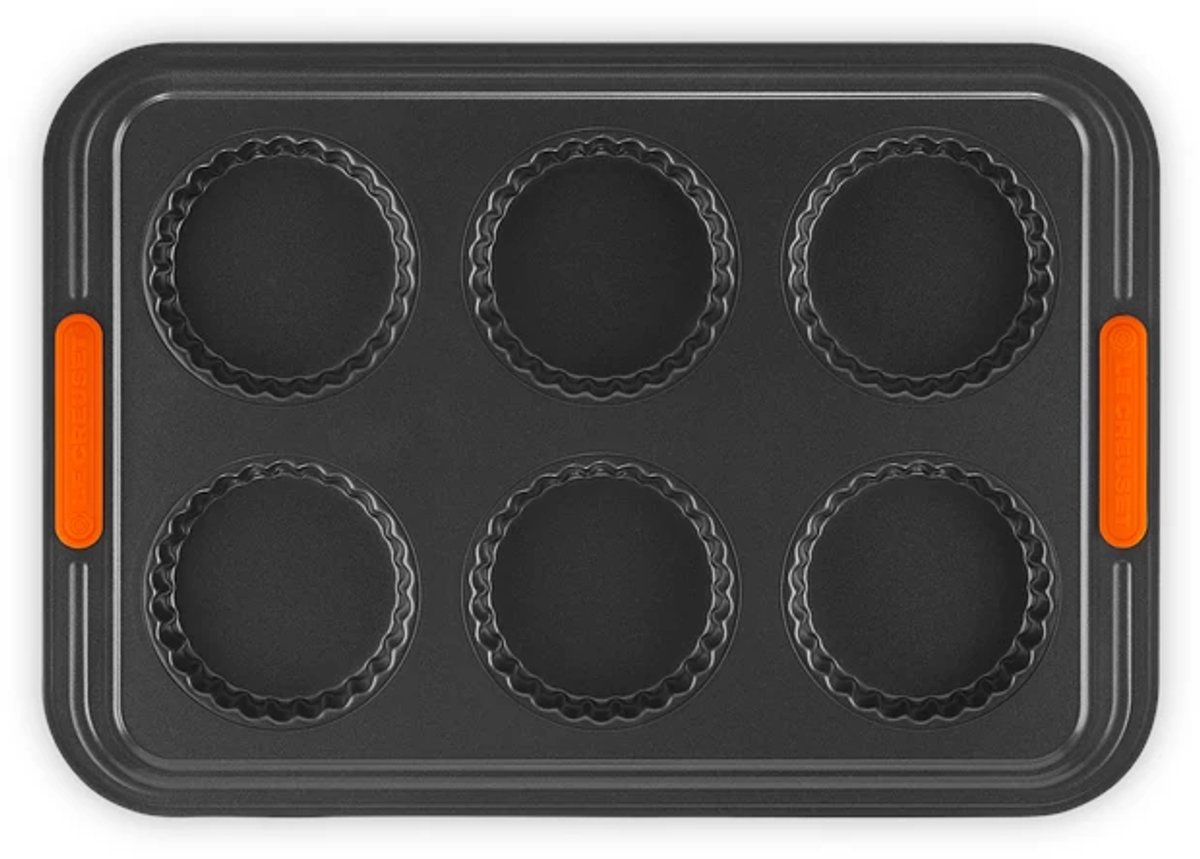 Le Creuset bakvorm voor 6 tartelettes 39x27cm