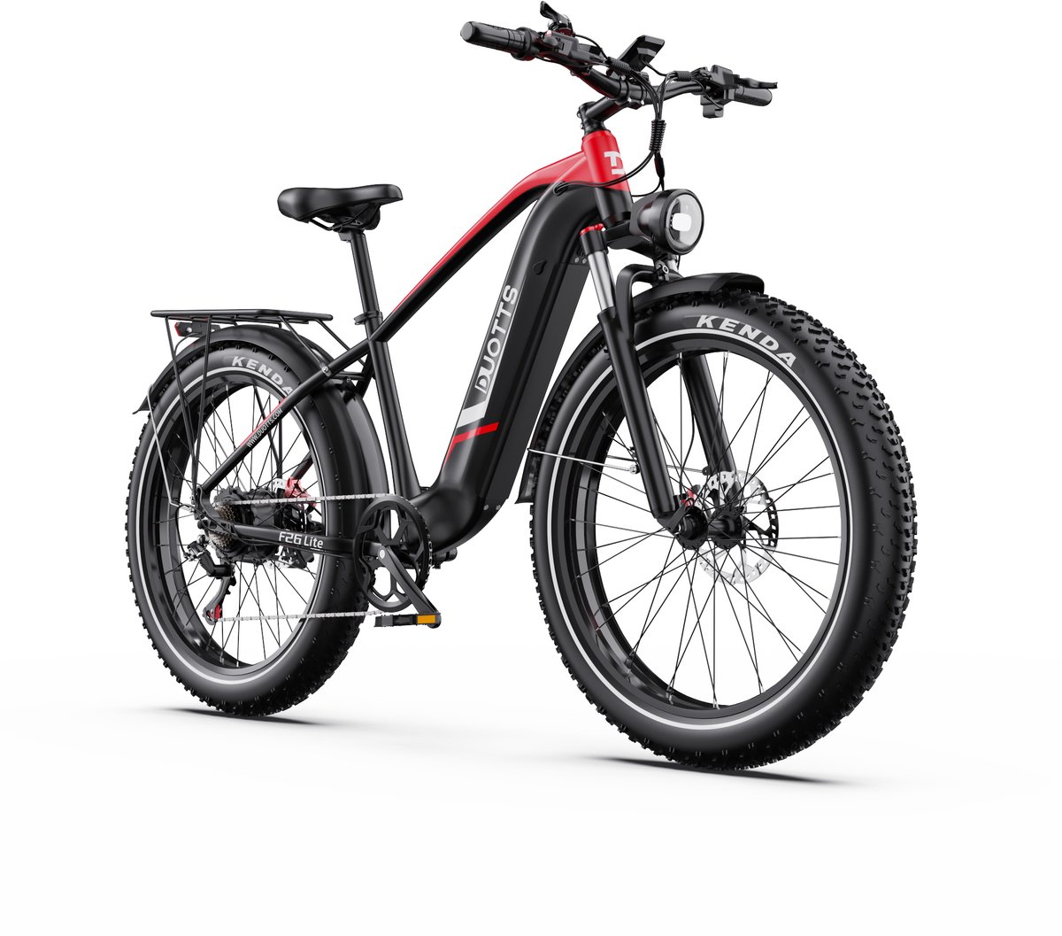 DUOTTS F26 Lite E-Bike - 26 inch - 45km actieradius - 250W motor - zwart