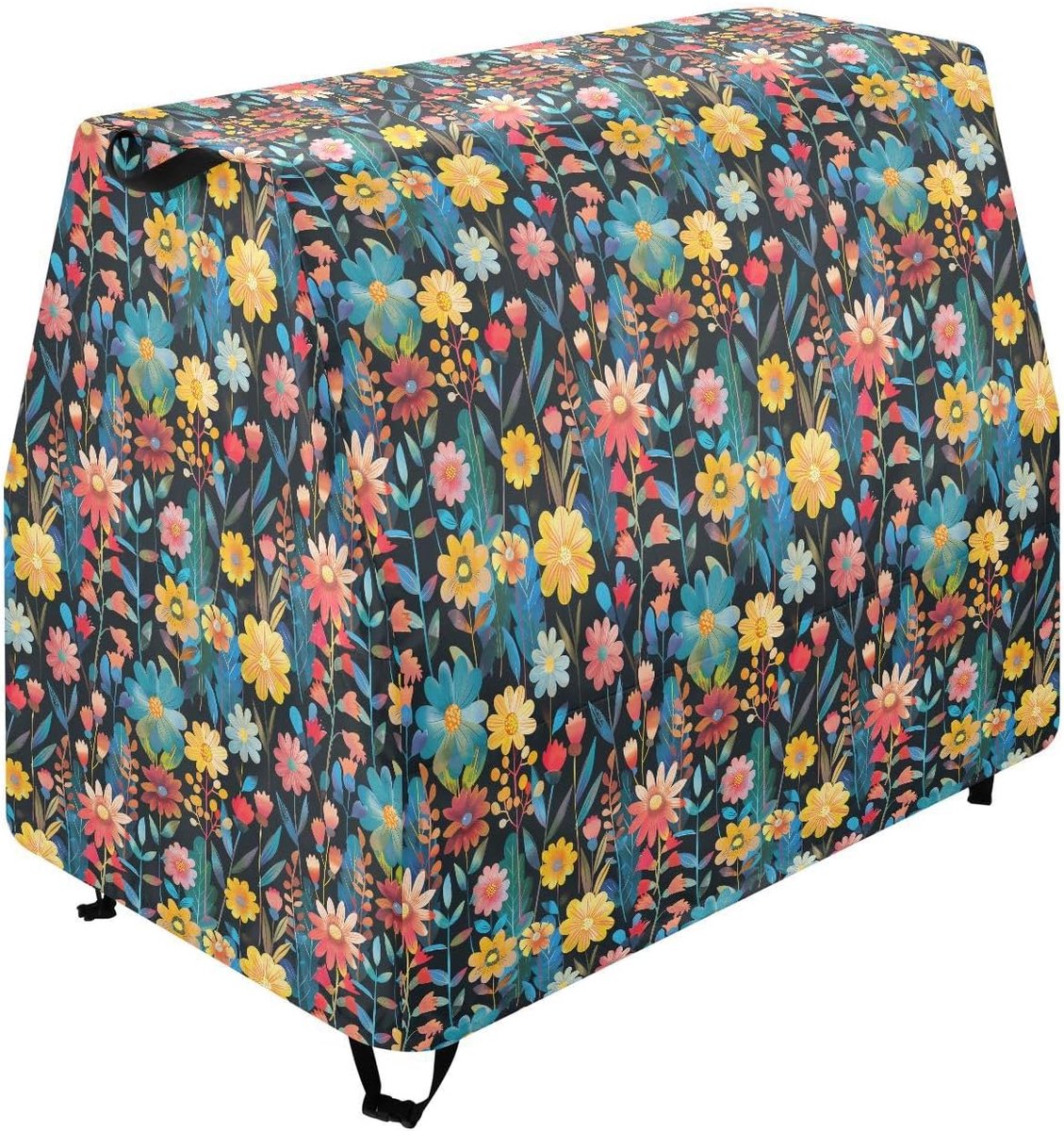 Watertafel Cover - Speelgoed Tafelhoes - Bescherming Buiten - UV Waterdicht - 25x33x41 Inch - Bloemenprint
