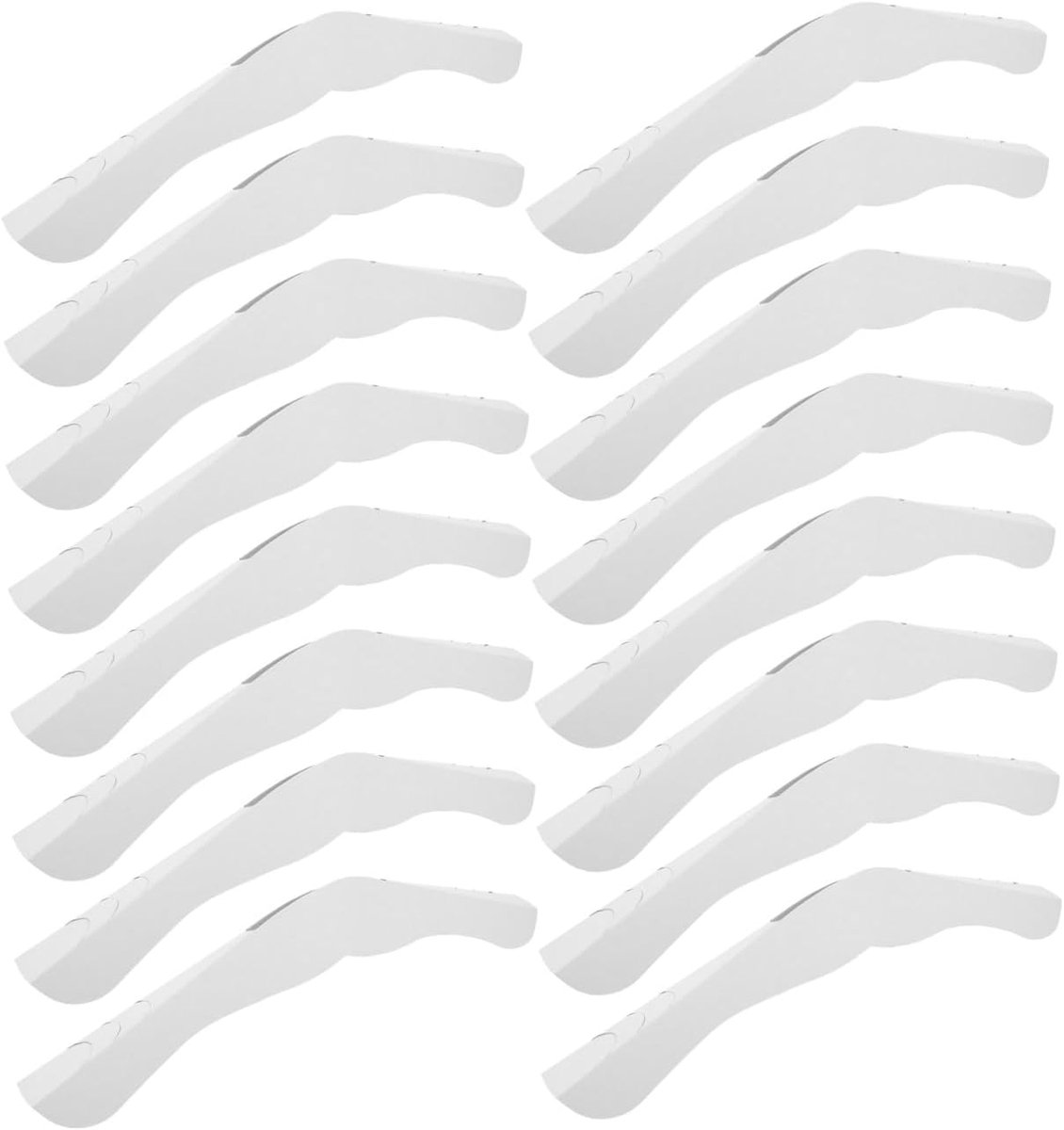 Schouderbeschermers Kledinghangers - Hanger Pads - Kleding Beschermen - Voorkomt Vervorming - 50 Stuks - Wit