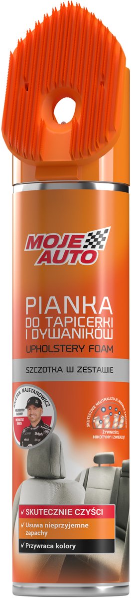 Amtra Moje Auto - Stoffering Reinigingsschuim - 520ml - Neutraliseert Geuren