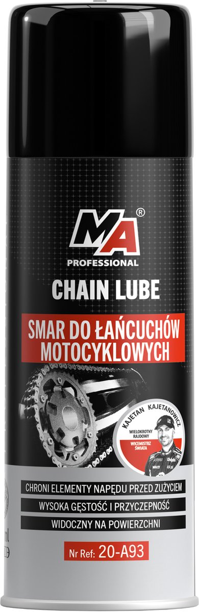 MA Professional - Motorfiets Kettingspray - 400ml - Hoge Kwaliteit - Waterbestendig