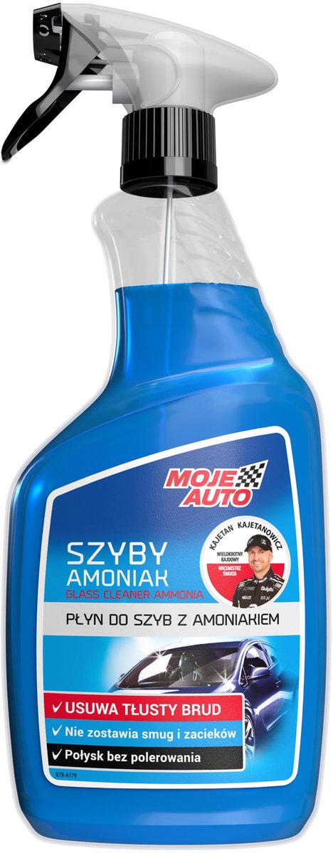 Moje Auto - Ruitenreiniger - Amoniak - 650ml - Atomizer