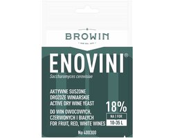 Browin Enovini Serie - Wijn Gist - 7g - Voor Sterke Wijnen - Universeel
