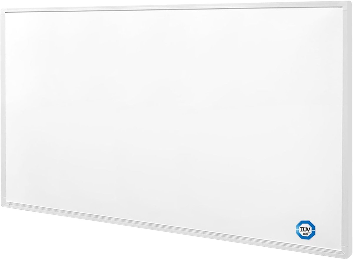 Infraroodpaneel - Elektrische verwarming - Bijverwarmen ruimte - Oververhitting beveiliging - 600 Watt - Wit
