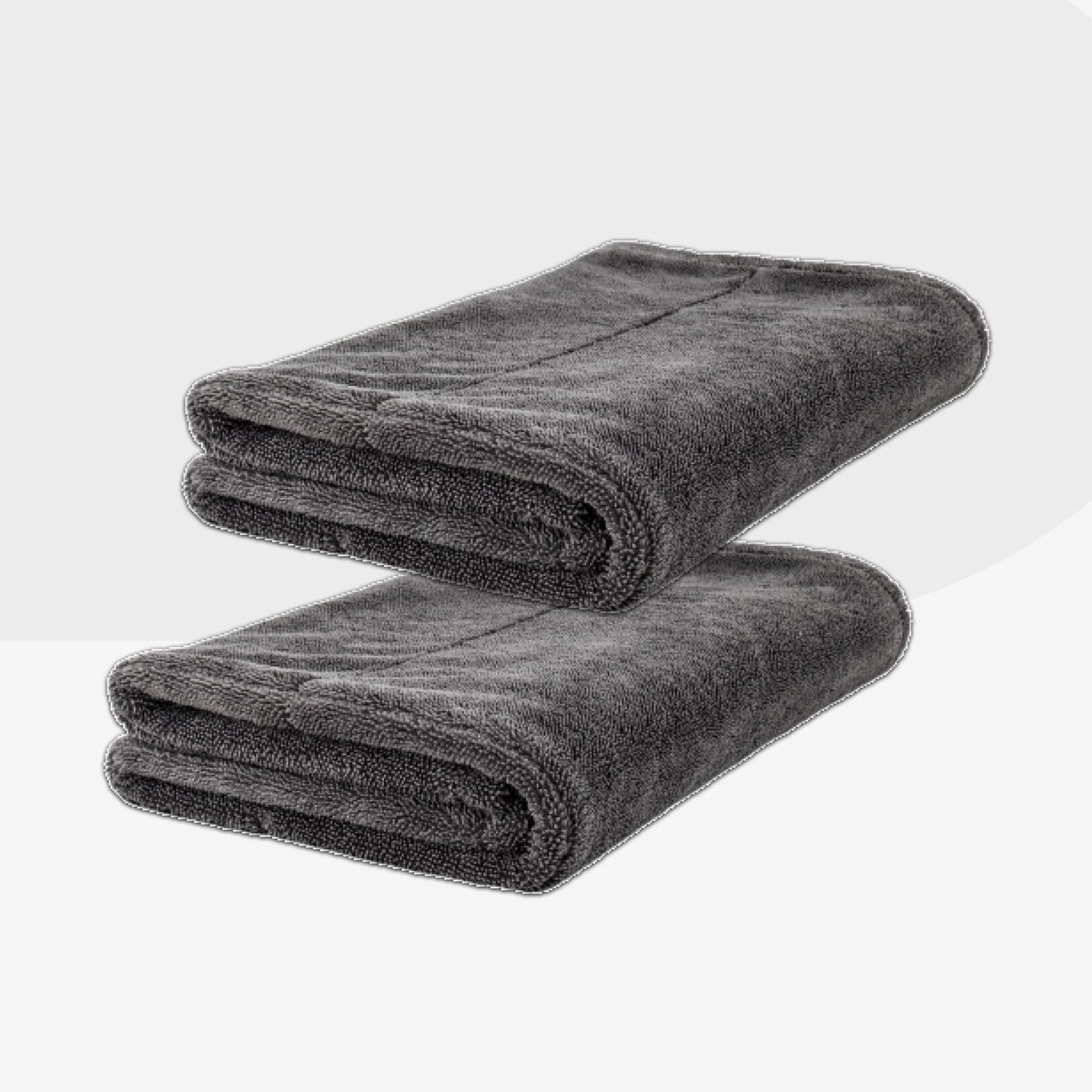 Detailrs Magnet towel duo pack - Droogdoek - Microvezeldoek - voor Auto, motoren & badkamer - Wasbaar - Streeploos drogen
