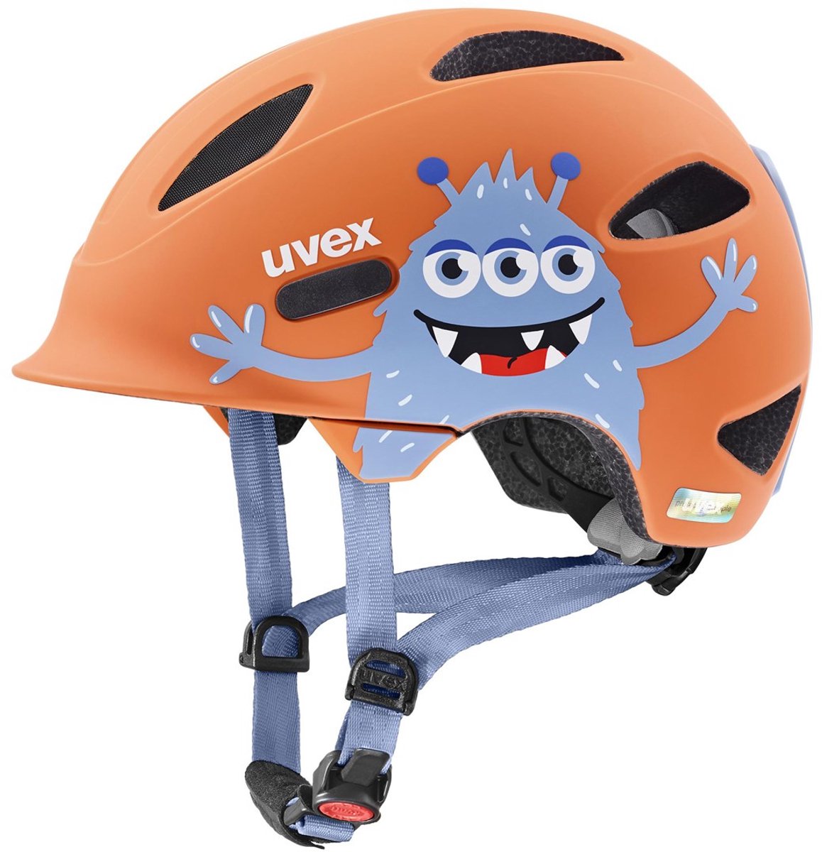 Fietshelm Uvex Kids Oyo Style Monster Papaya Matt-50 - 54 cm – foto 2