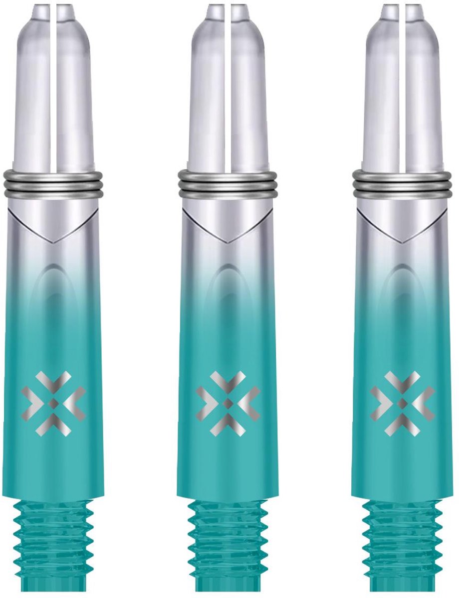 BULLET SHAFTS 28MM BLUE / TT
