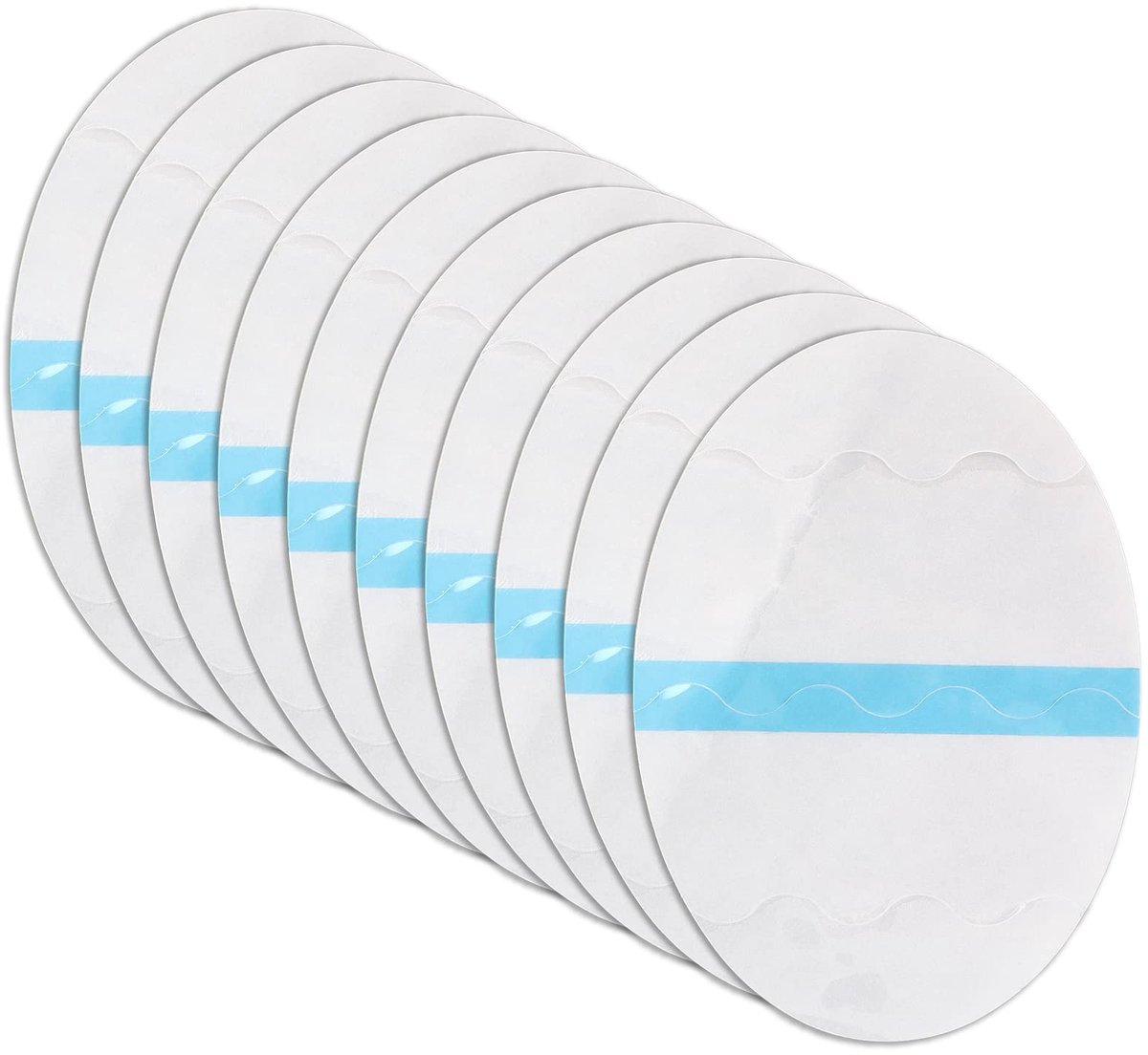 Dailygoods- Dij Tapes 10st - Anti-frictie Pads - Wegwerp Knie Kuit - Onzichtbare Anti-slijtage - Zweetbestendig - Voor Fietsen - Anti-schuur Pads