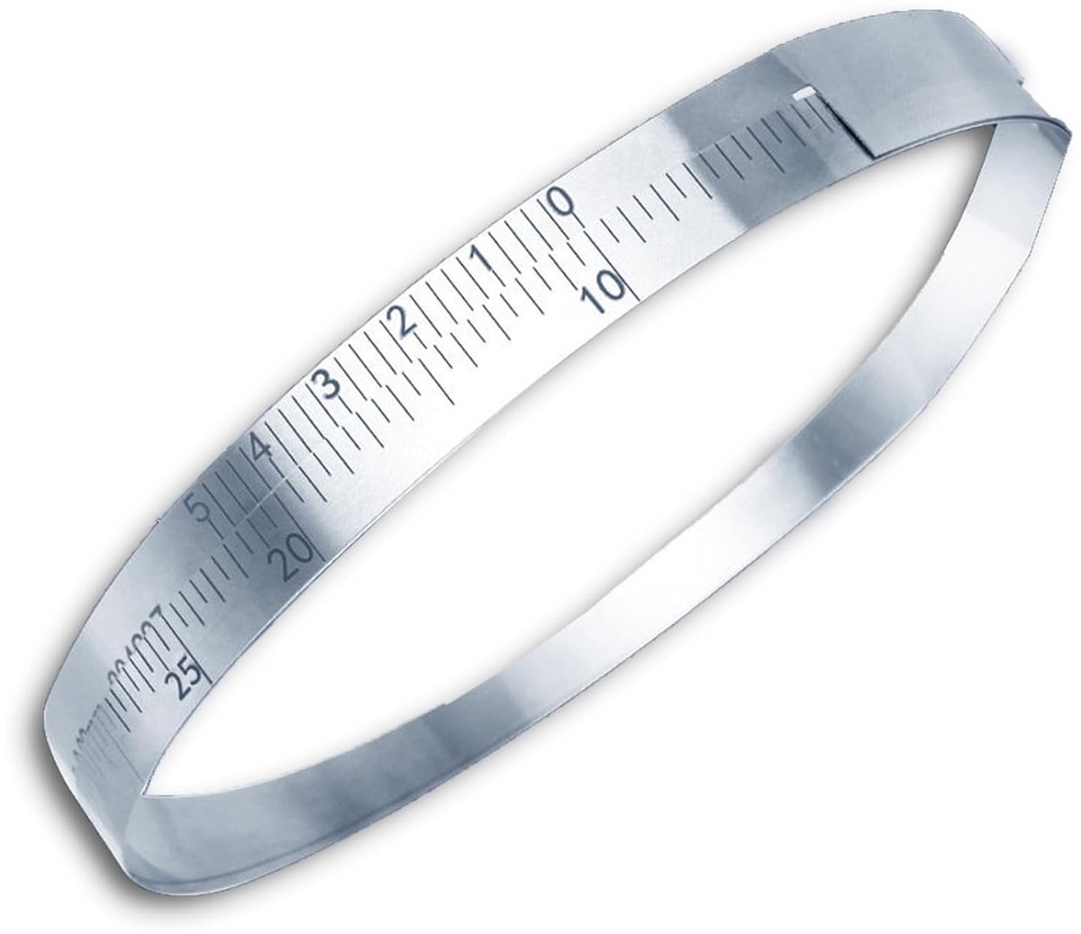 Binnendiameter liniaal - Meetinstrument - Leidingen meten - Hoge flexibiliteit - 50-2125 mm - Zilver