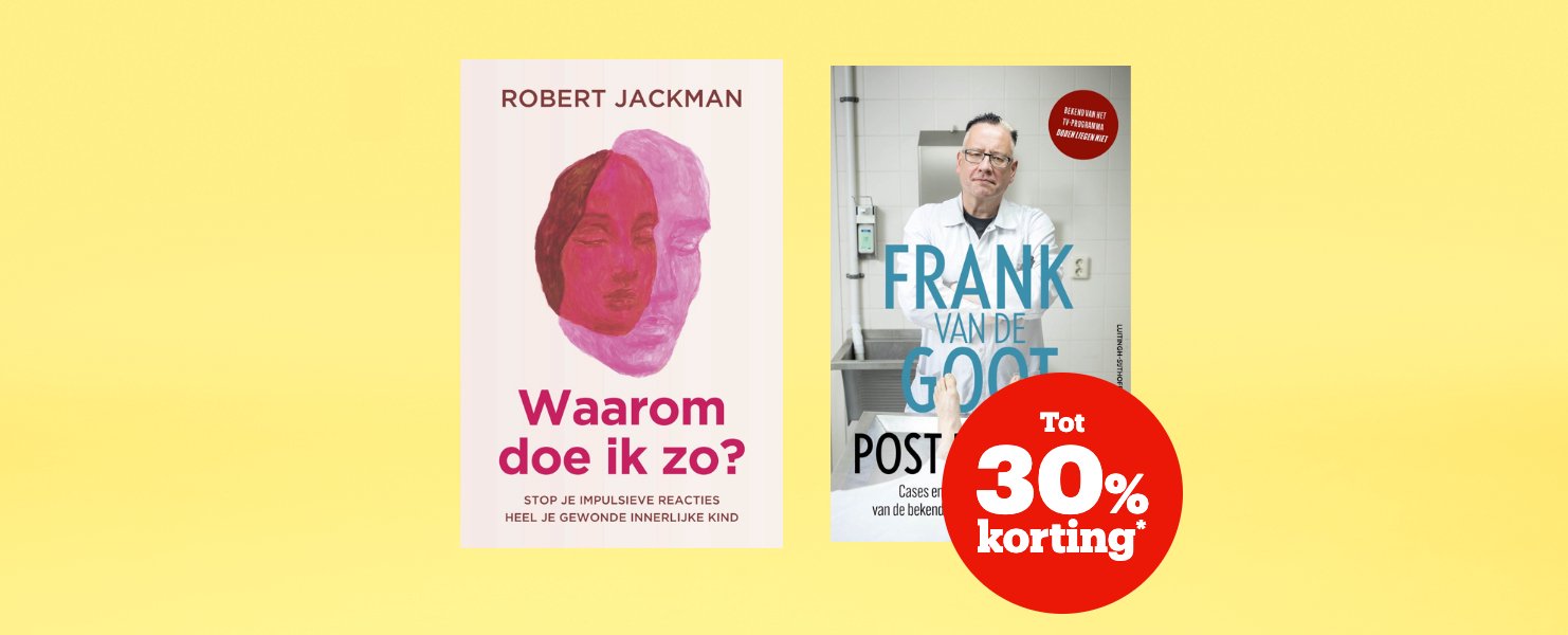 Tot 30% korting* op boeken
