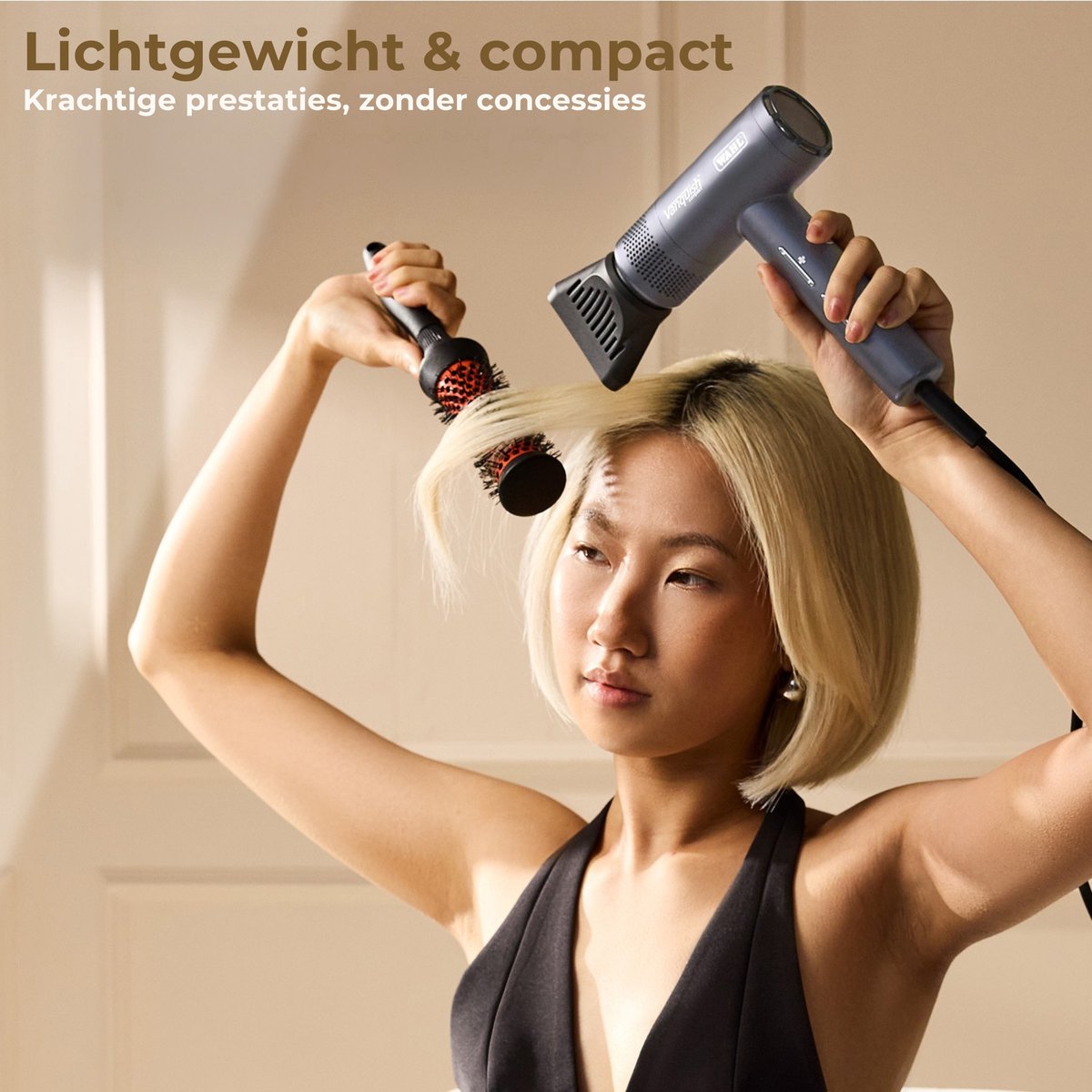 Wahl Vanquish Föhn - Lichtgewicht, ION Technologie & Sneldrogend - Professionele Haardroger - Met 2 Blaasmonden, Kam & Opbergtas - Ultimate Edition thumbnail 3