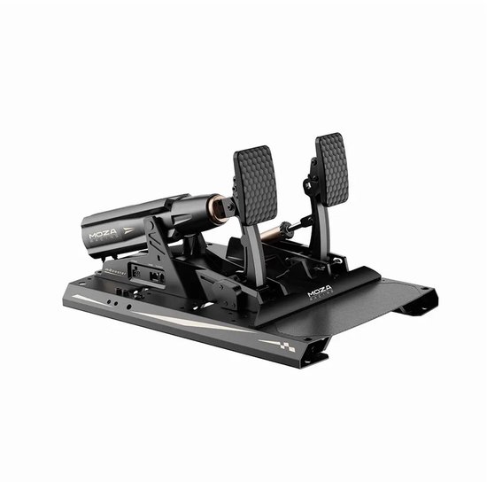 MOZA R12 V2 + FSR2 Wheel + MBooster Pedal Set - Complete Direct Drive Sim Racing Bundle 12Nm - Professionele PC Race Setup van Moza — afbeelding 2