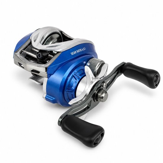 DLT Vivid Baitcaster Hengelset - Complete Set met Hengel, Reel, Gevlochten Lijn, Fluorocarbon & Hoes van Merkloos — afbeelding 3