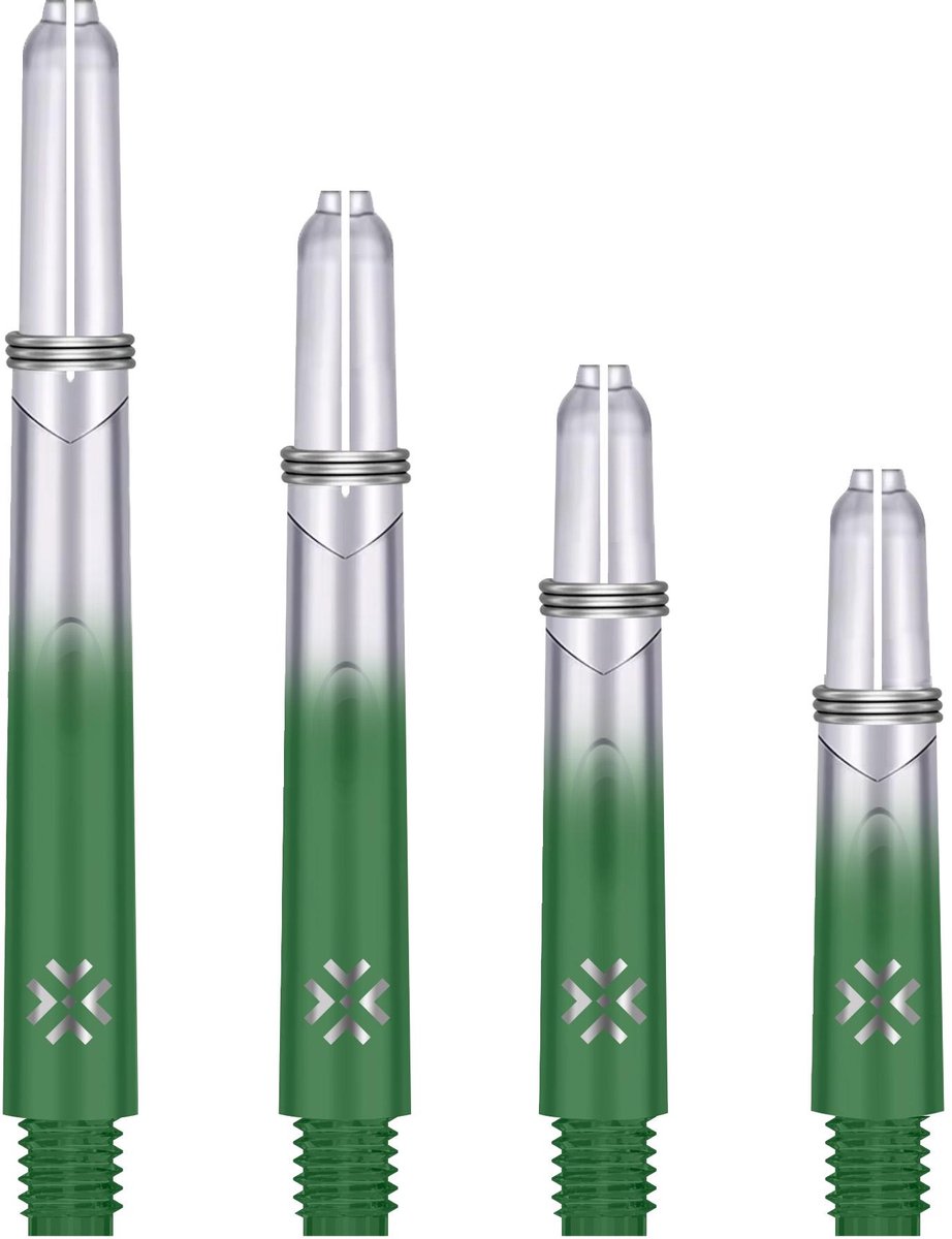 BULLET SHAFTS 48MM GREEN / TT
