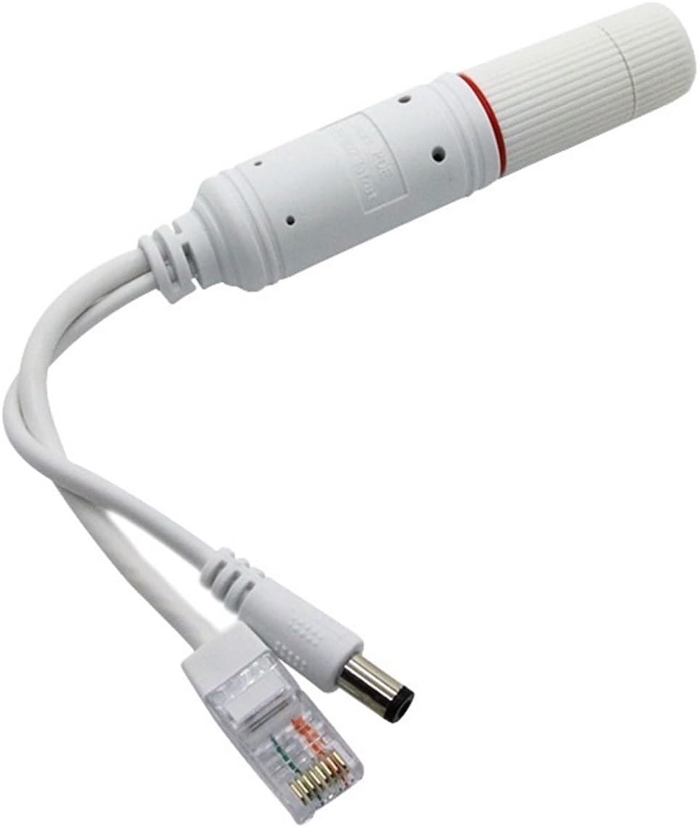 POE Splitter - Netwerk Adapter - Camera Beveiliging - Waterdicht Ontwerp - 100 Meter - Zwart