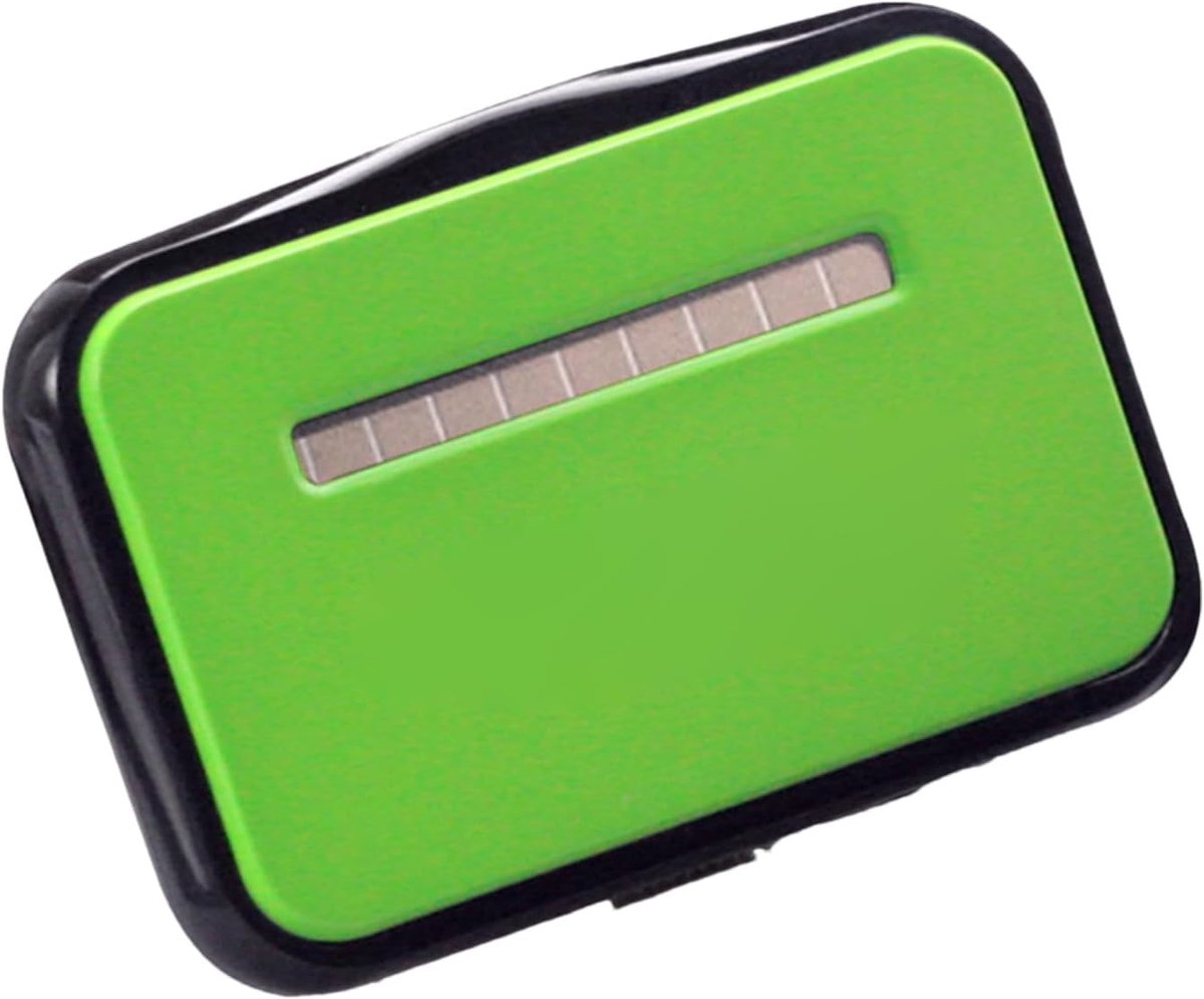 Stappenteller Zonne-energie - Activiteitstracker Stappen - Fitness Doelen Bereiken - Groot LCD Display - 68 x 50 x 27 mm