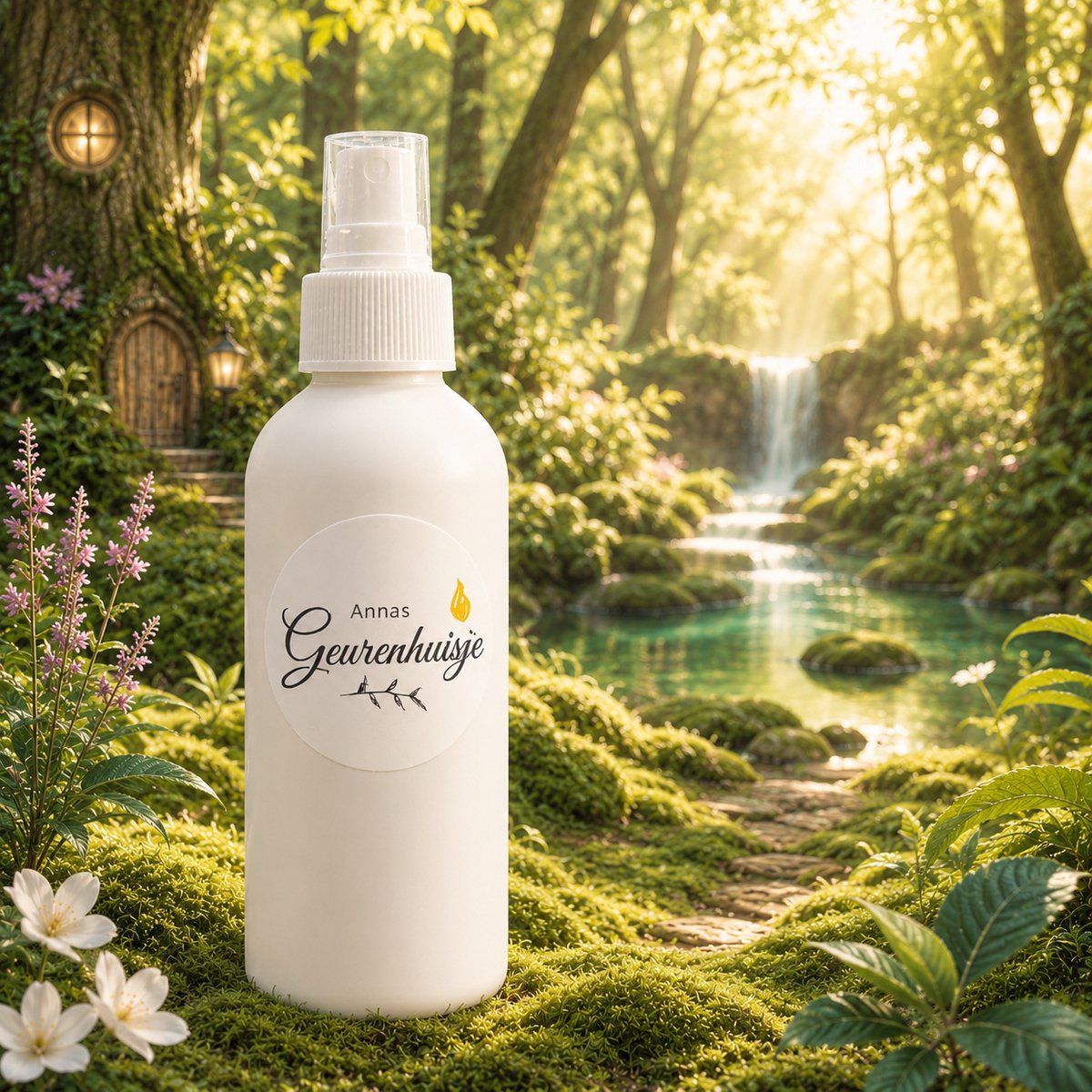 Anna's Geurenhuisje - Roomspray - Sprookjesbos - Handmade - 100 ml - Dierproefvrij - Huisparfum