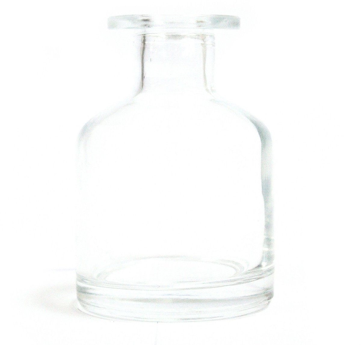 Ancient Wisdom - Decoratieve fles - 140 ml ronde alchemist diffuser fles - geurverspreider - interieuraccessoire - glazen fles - aromatherapie - sfeerbepaler - geurdistributeur
