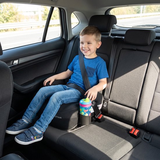 Deryan Cody Basic I-Size Autostoel Zitverhoger ISOFIX - Truffle Nougat van Deryan — afbeelding 4
