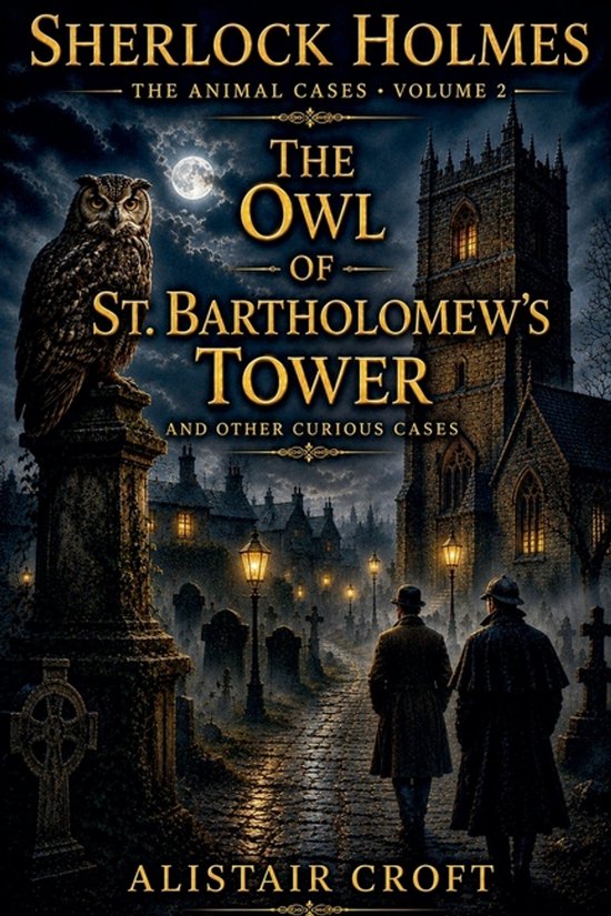 Sherlock Holmes: The Animal Cases-The Owl of St. Bartholomew ... - cover