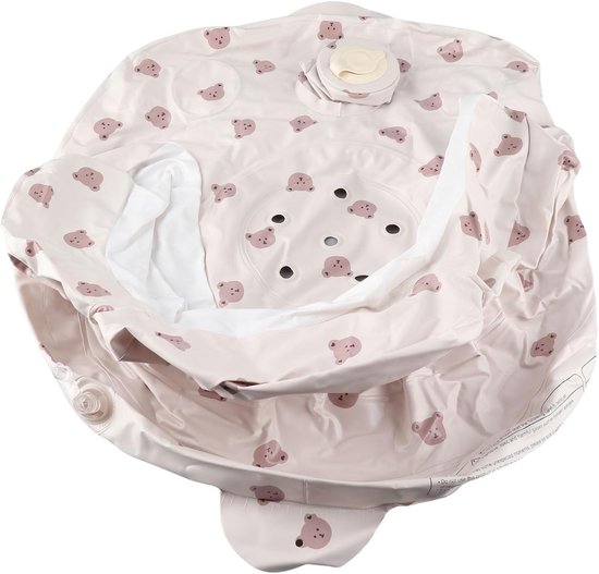 Dailygoods - Opblaasbare Babystoel - Verstelbare Peuterstoel - Duurzaam en Veilig - Opvouwbaar - Geschikt voor Reis en Thuis - PVC - Voor Baby en Peuter van Dailygoods — afbeelding 5