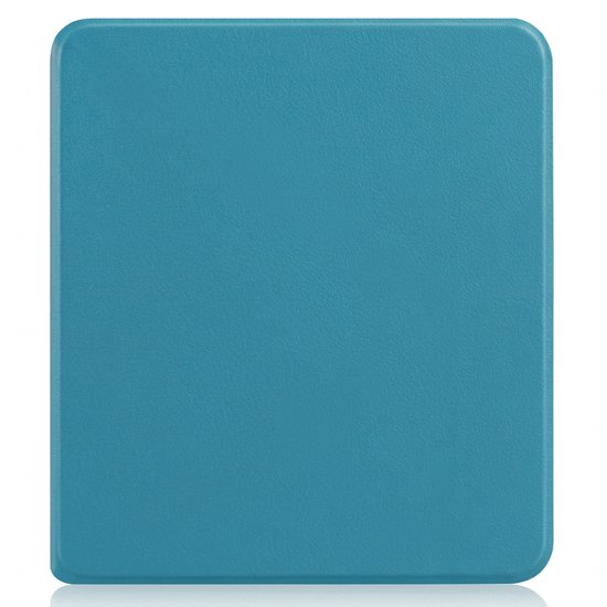 Hoes Geschikt voor Kobo Libra Colour - Luxe E-reader Bescherm Case - Hoesje Book Cover - Turquoise — afbeelding 4