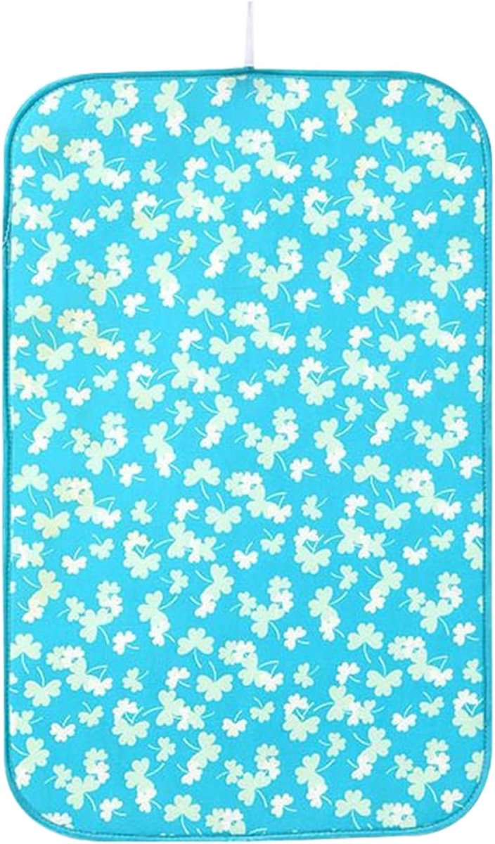 Draagbare Strijkmat - Wasstrijkdeken Tafelblad - Quilten Knutselen - Hittebestendig Antislip - 60 x 80 cm - Grijs