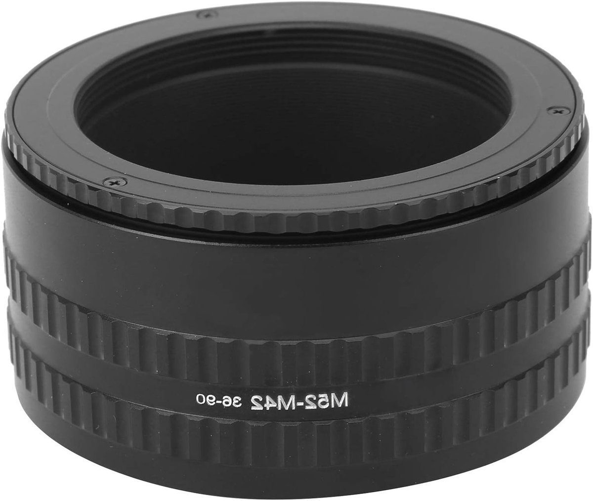 M52 M42 36 90mm Len Focusing Helicoid Adapter - Aluminium Macro Adapter voor Camera met Verstelbare Vergroting en Macro Lens Ring