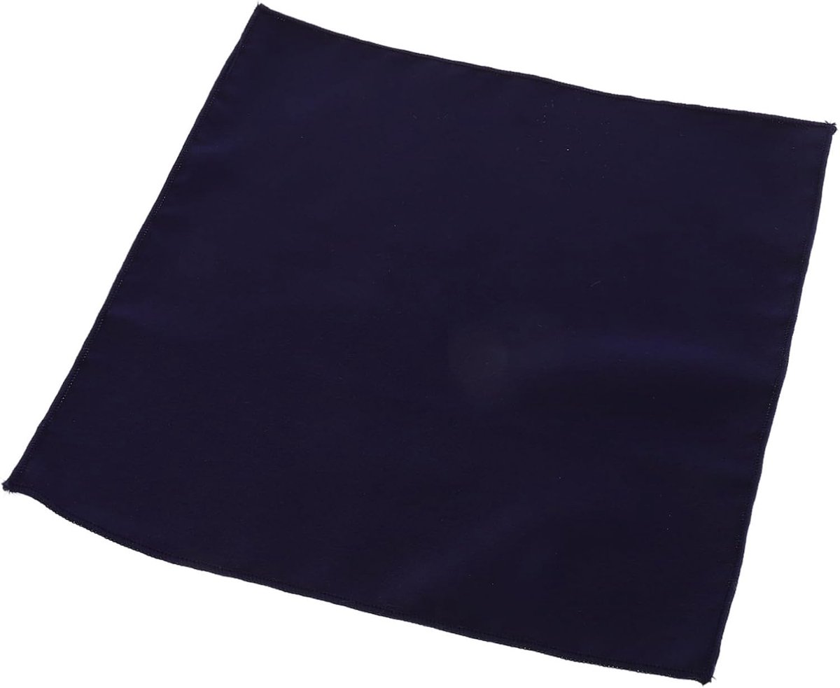 Zakdoek Heren - Pochette Mannen - Stijlvolle Uitstraling - Precieze Afwerking - 23x23 cm - Navy Blauw