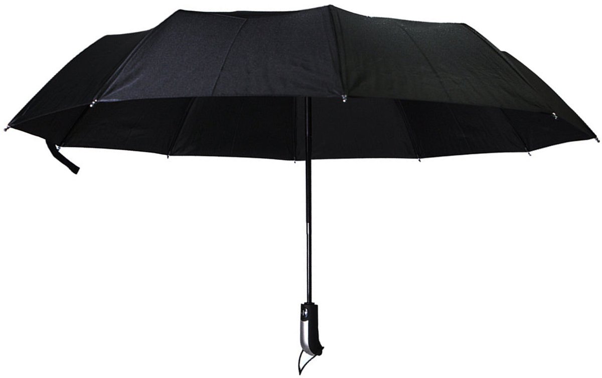 LE MONDE DU PARAPLUIE Compacte, opvouwbare UV-reisparaplu,Zwart
