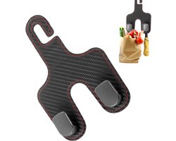 Hoofdsteun Haak - Auto Organizer - Auto Organiseren - Gereedschapsloze Montage - 17.1 cm Lengte - Zwart