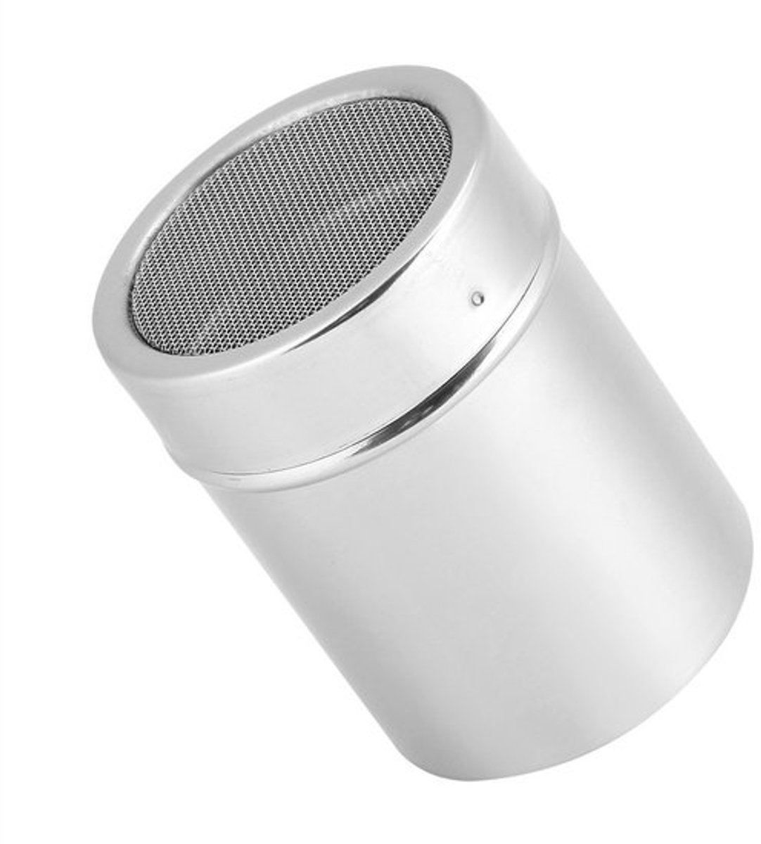 Rvs Poeder Suiker Shaker - Chocolade Shaker - Creatieve tool voor kunstkoffie - Compact formaat - 16 stuks mallen - Perfect voor koffie e