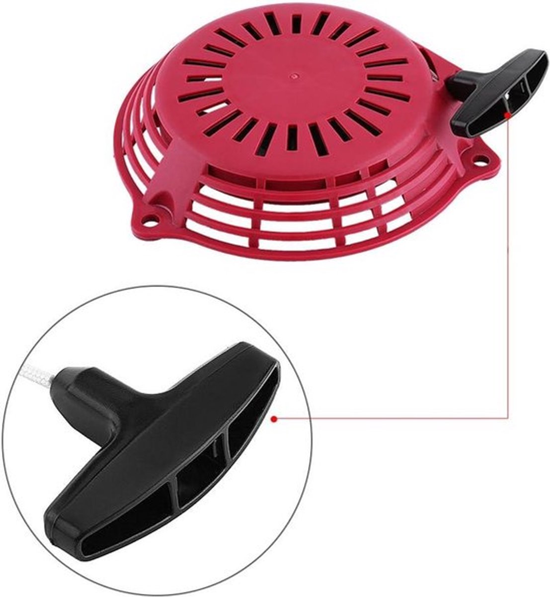 Repeteerstarter voor Generatoren GC135 GC160 GCV135 GCV160 - Terugspoelen - 28400-ZL8-023ZA 28400-ZL8-013ZA 284400-ZM0-003