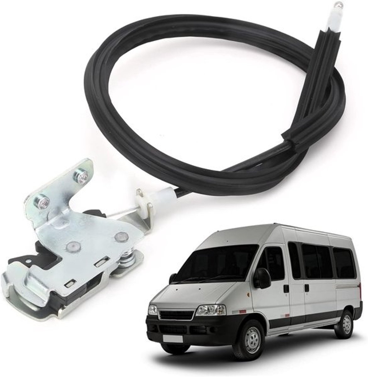Deurslot onder links achter voor Ducato 2006- | Kabelslot set | Vervangingsonderdeel | Auto-accessoires